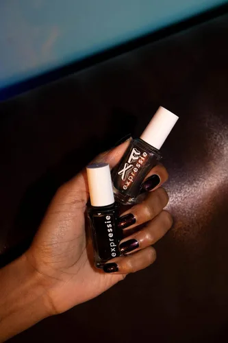 Vista 7 de essie Expressie FX Filter - Esmalte de uñas vegano de secado rápido, capa superior cromada, Oil Slick, 0.33 onzas líquidas