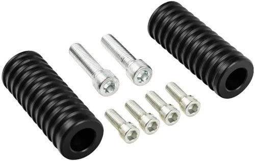 Vista 4 de Estriberas de pasajero con barra antivuelco para Harley Softail Street Bob, Low Rider y Heritage Classic 2018-2024 Control deslizante del marco