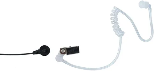 Vista 3 de Caroo Auriculares de radio para Kenwood de 2 pines con micrófono PTT para Baofeng UV-5R BF-888S BF-F8HP UV-82 UV-82HP UV-82HP UV-82C Kenwood TK-2107
