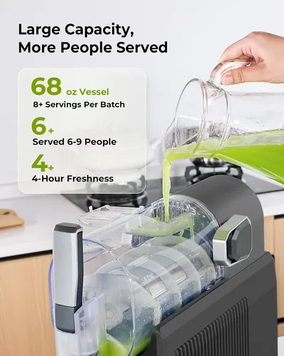 Vista 5 de Máquina de granizado para el hogar, máquina de bebidas congeladas con 7 programas preestablecidos y limpieza automática, fabricante de granizado Gris