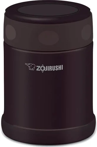 Vista 4 de Zojirushi Tarro para alimentos de acero inoxidable, pequeño azul agua