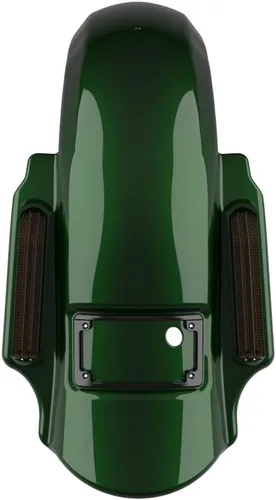 Vista 107 de Advanblack Dominator - Guardabarros trasero estirado para Harley Davidson Touring 2014+, deslizamiento de treet, Road Glide