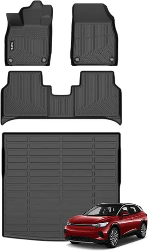 Vista 102 de Alfombrillas para Honda CRV 2002-2006, forros para todo tipo de clima, ajuste personalizado, accesorios duraderos para Honda CRV 2002-2006
