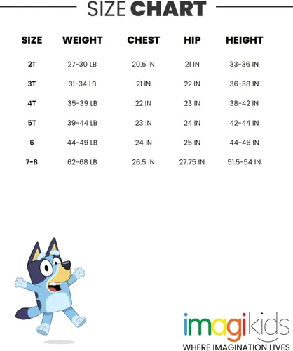 Vista 7 de Bluey Camiseta Henley de bingo y pantalones de rizo francés para niños pequeños
