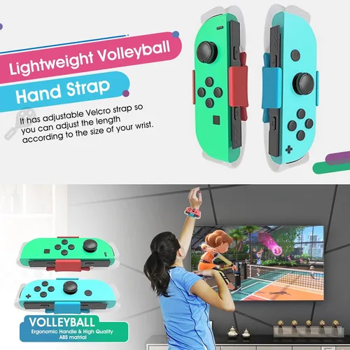 Vista 7 de 10 in 1 Switch Sports Accessories Bundle, LYCEBELLAccessories Kit for Nintendo Switch Sports