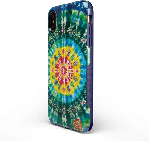 Vista 76 de Casely Funda para iPhone Xs Max Funda con estampado de festival (solo buenas vibraciones)