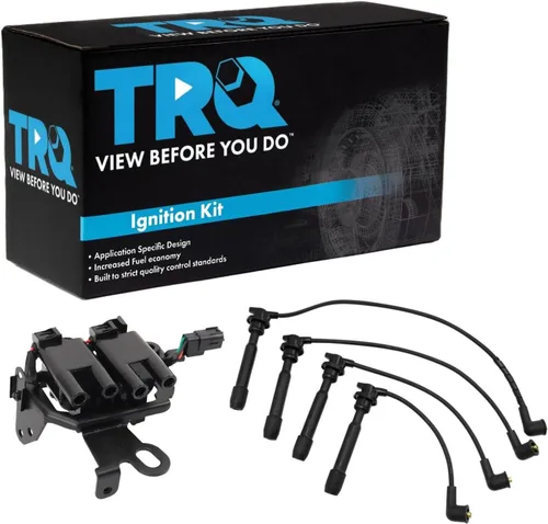 Vista 12 de Kit de Bobina de Encendido TRQ de 2 Piezas Compatible con Hyundai Tucson 2005-2009, Kia Sportage 2005-2010