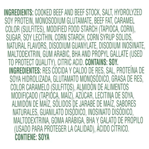 Vista 3 de Knorr Professional 095 - Tubos base de carne de res, 16 onzas, paquete de 12