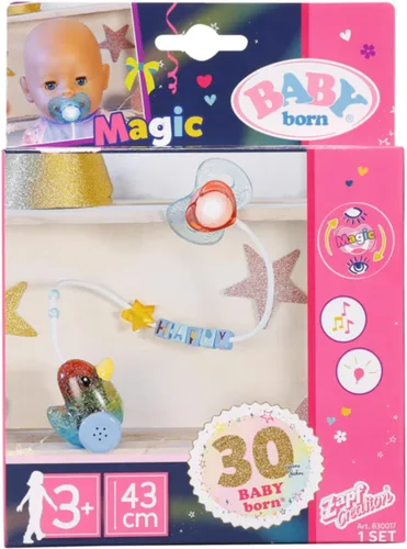 Vista 9 de BABY born 830017 Baby Birthday - Maniquí mágico interactivo de 16.9 in para niños pequeños de 3 años en adelante, abre y cierra los ojos