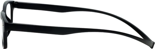 Vista 5 de Magz Greenwich - Gafas de transición para hombres y mujeres, lentes de lectura fotocromáticos, color negro mate, marco magnético +1.50