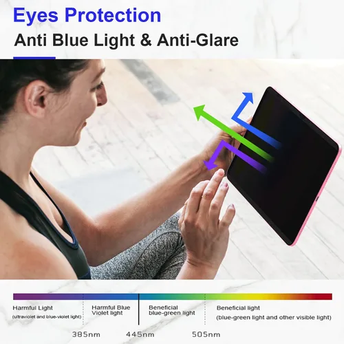 Vista 4 de Mamol Protector de pantalla magnético para iPad de 11ª generación (A6, 2025)/10ª generación (2022), protector de pantalla de privacidad, iPad