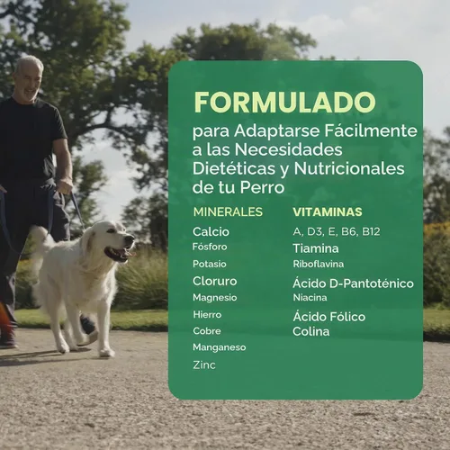 Vista 5 de Plus Suplemento multivitamínico y mineral para perros con necesidades nutricionales especiales, tableta masticable, botella de 60 unidades 20