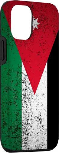 Vista 3 de iPhone 14 Grunge Jordan Flag Vintage Amman Western Asia Jordanian Gift Case