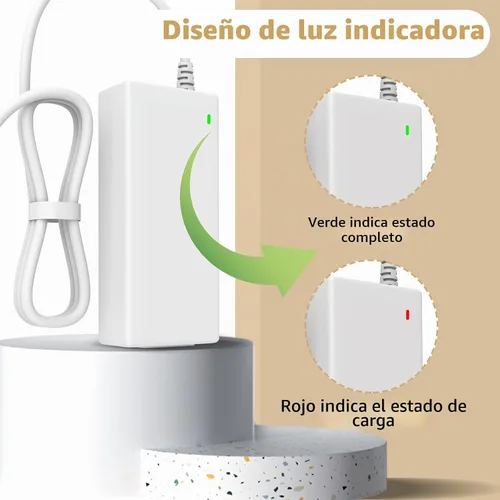 Vista 2 de Cable de alimentación compatible con el cargador Cricut Joy