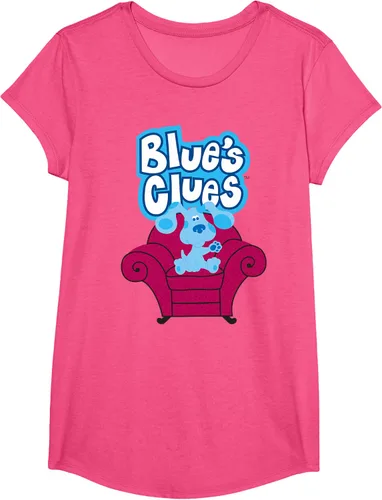 Vista 13 de Camiseta Blue's Clues On Red Sofa Negro