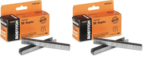 Vista 6 de Bostitch STCR211538 B8 PowerCrown - Grapas premium, longitud de pierna de 3/8 pulgadas, 5000/caja