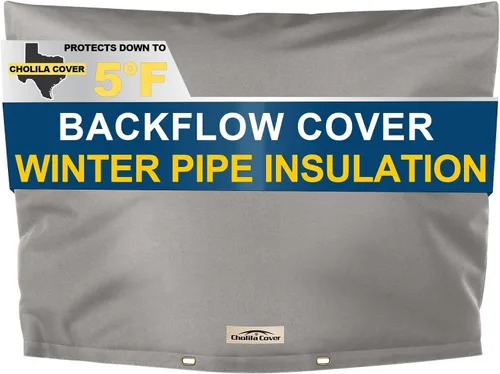 Vista 11 de Cubierta para prevención de reflujo aislada (5˚F) con tela gruesa de 7 capas, 14" de ancho x 18" de alto con capa de papel de aluminio cubierta