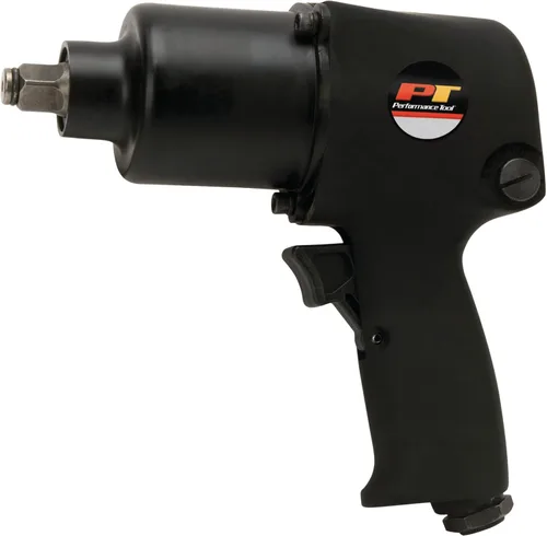 Vista 9 de Performance Tool M634 - Pistola de llave de impacto neumática de servicio pesado de 1 pulgada con vástago largo para mecánicos de camión comercial