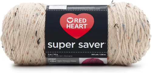 Vista 10 de RED HEART Hilo Comfort Shimmers, ópalo blanco