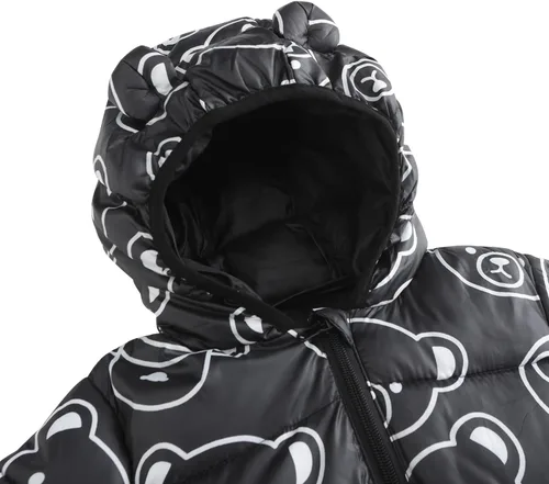 Vista 3 de Abrigos de invierno de estilo inflado con capucha para bebé