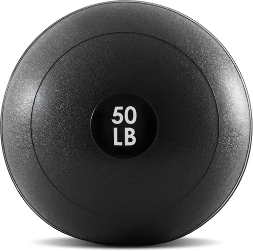 Vista 25 de ProsourceFit Slam Medicine Balls 5, 10, 15, 20, 25, 30, 50lbs Smooth and Tread Textured Grip Dead Weight Balls for Strength and Conditioning