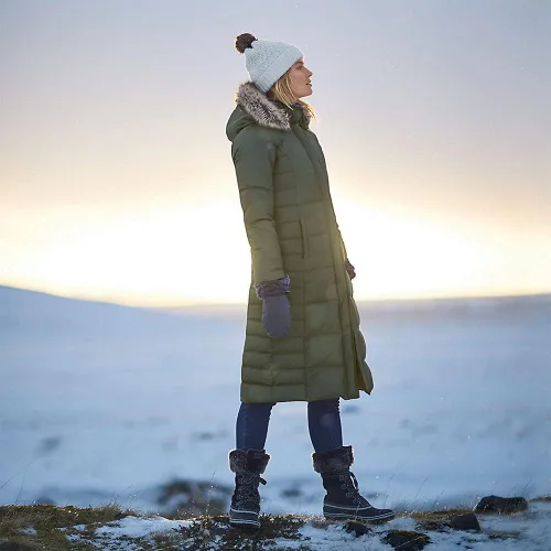 Vista 7 de Eddie Bauer Abrigo de lona de plumón Lodge para mujer