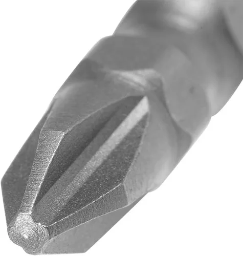Vista 4 de uxcell 10 puntas magnéticas PH2/SL6 de doble extremo, vástago hexagonal de 1/4 de pulgada de longitud S2, herramienta eléctrica S2 de 2.56 pulgadas