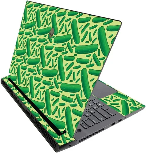 Vista 558 de MightySkins - Skin brillante con purpurina para Alienware M17 R3 (2020) y M17 R4 (2021) - Diversión de los años 90 Acabado duradero con purpurina