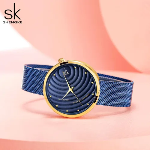 Vista 8 de SHENGKE Fashion Watch Simple Decent Casual Fashion Quartz Watch (Less is More) Watch