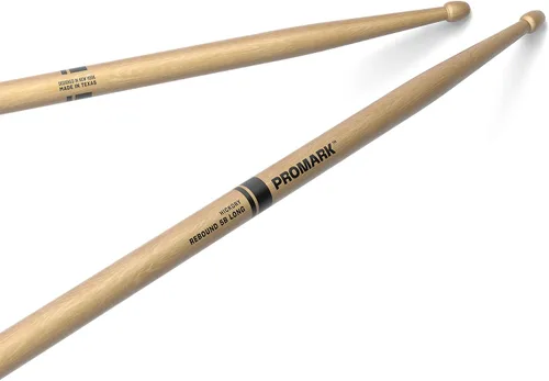 Vista 7 de ProMark Rebound 2B Baquetas de Hickory, Punta Ovalada de Nylon, 1 Par