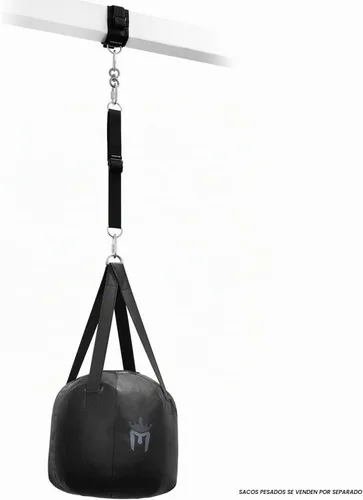 Vista 2 de Meister Kit de montaje de viga con mosquetón para colgar boxeo y bolsas pesadas MMA