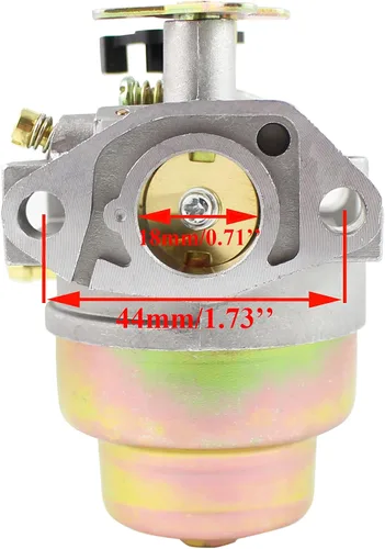 Vista 2 de Carburador HRX217 para Honda GCV160 HRX217TDA HRX217K1 Ryobi RY80940B Troy-Bilt TB130 020344 11A-B29Q711 Simpson MSH3125-S Hidrolimpiadora