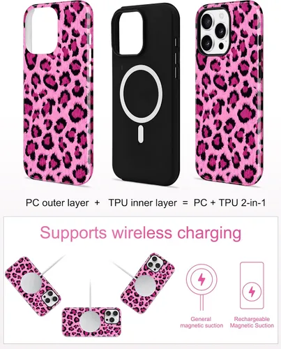 Vista 172 de Jusy Funda compatible con MagSafe con estampado de caparazón de tortuga marrón para iPhone 7/8/SE, cubierta protectora de TPU suave magnética