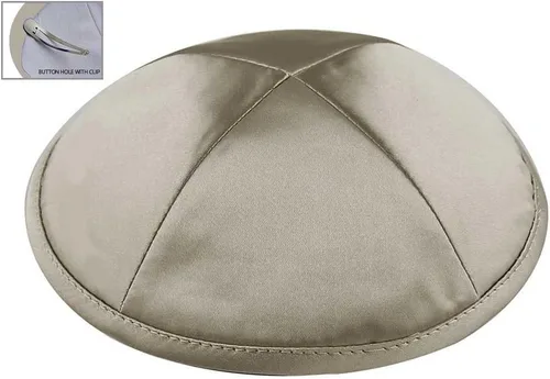 Vista 20 de Zion Judaica Deluxe Satin Kippot Bulk Packs Kippas o Kippa Individual Incluye Clips Kipa Gratis