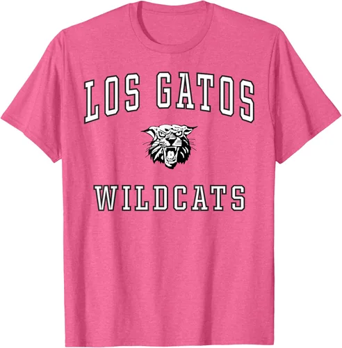 Vista 39 de Camiseta de Los Gatos de la escuela secundaria de Wildcats C1