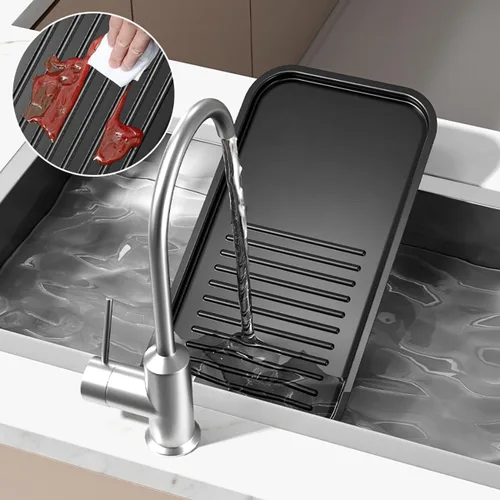 Vista 7 de AORAN - Parrilla eléctrica para interiores sin humo, parrilla de encimera de 800 W con platos de cocina antiadherentes extraíbles y estante