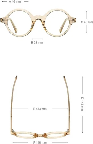 Vista 5 de Gafas de lectura bifocales de marco redondo pequeño para mujeres y hombres, lentes fotocromáticos, lentes de transición, lentes de sol para presbicia