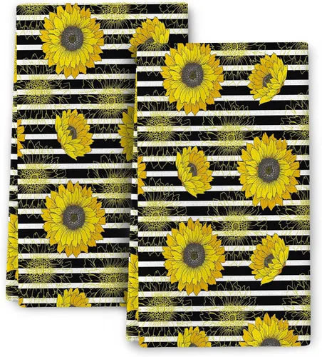 Vista 10 de Toallas de Cocina Bruja Negra Luna Fases de la Luna Boho Floral Botánico Paño de Mano Gótico Bohemio Decoración Floral Regalos 16"x24" Paño