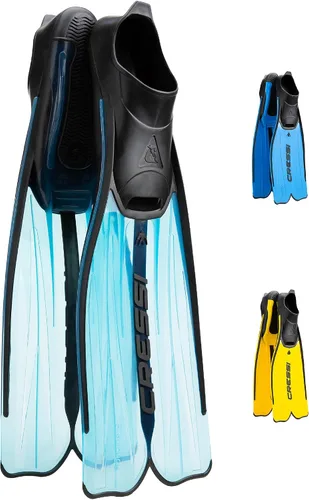 Vista 7 de Cressi - Aletas de esnórquel para adultos con bolsillo para pie completo, buen empuje, aleta ligera, Rondinella: Diseñadas y fabricadas en Italia