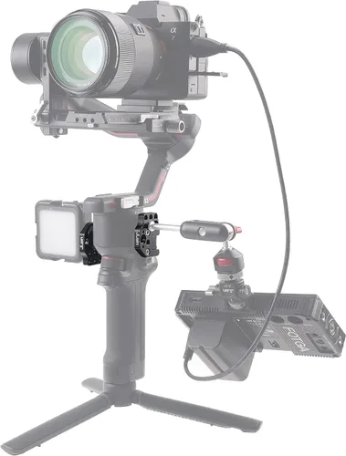 Vista 4 de Fotga Placa de montaje de extensión para DJI Ronin S SC RS 2 RS 3 Pro Mini RSC 2 RS4 y RS4 Pro Mini estabilizador de cardán 1/4 "-20 3/8"-16 1 pieza