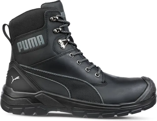 Vista 13 de Puma Safety Conquest Botas de trabajo impermeables con punta compuesta EH con cremallera lateral para hombre
