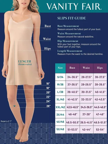 Vista 5 de Vanity Fair Prenda completa para vestidos interiores, para mujer