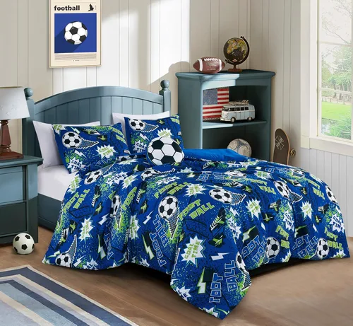 Vista 10 de Chezmoi Collection Juego de ropa de cama de 3 piezas para niñas, color blanco y negro, tamaño individual, juego de edredón de microfibra con Panda