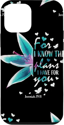 Vista 16 de Bible Verse Phone Cases Christian Gifts Women Jeremiah 29 11 Case for iPhone 17