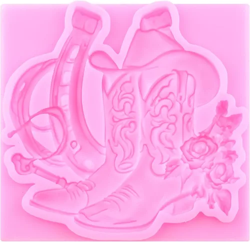 Vista 9 de Mujiang Moldes de silicona para herradura, juego de 4 moldes de silicona Estilo b