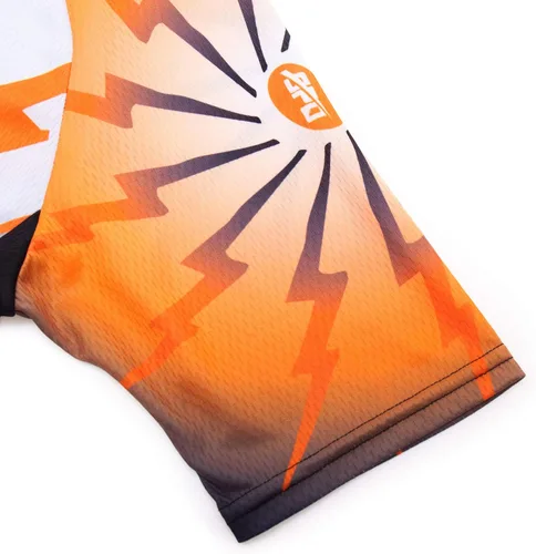 Vista 9 de sponeed - Jerséis de ciclismo para hombre, tops, camisas de ciclismo, manga corta, atuendo de ciclismo, chaqueta de ciclismo de cierre completo