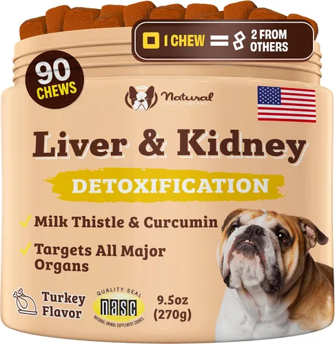 Vista 15 de Natural Dog Company Probióticos para perros: masticables probióticos para perros con UFC 1B, cepas microencapsuladas específicas caninas
