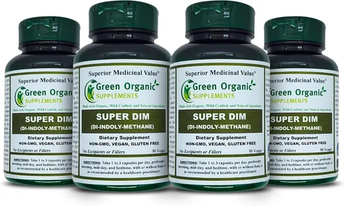 Vista 8 de Green Organic Supplements DIM, diindolilmetano, I-3-C, indol-3-carbinol, brócoli, 90 VCaps, alta absorción, sin OMG, sin gluten, (paquete de 3)