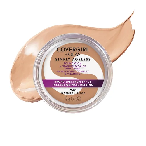 Vista 20 de Base para maquillaje Covergirl & Olay Simply Ageless, Ivory