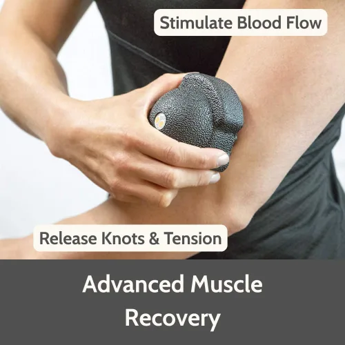 Vista 3 de Rollga Activador: la mejor bola de masaje para liberación miofascial, terapia de punto de activación, punto de acupuntura y yoga. Masaje de pies